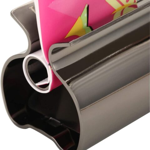 Toothpaste Squeezer - Metal Tube Squeezer Stainless Steel Tube Wringer UDQYQ Toothpaste seat Holder Stand (2 Pack)