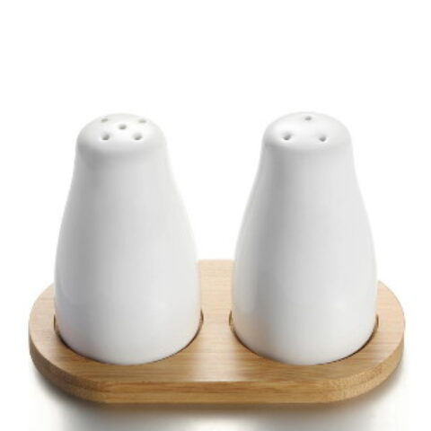 Ceramic Salt and Pepper Shaker Set