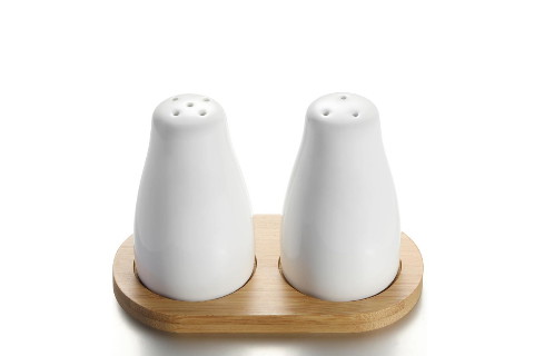 Ceramic Salt and Pepper Shaker Set | Tube Squeezer,Toothpaste tube